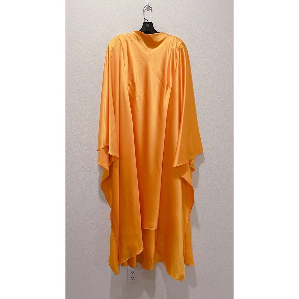 Cult Gaia KESIA silk GOWN in gold XL - Picture 5 of 12